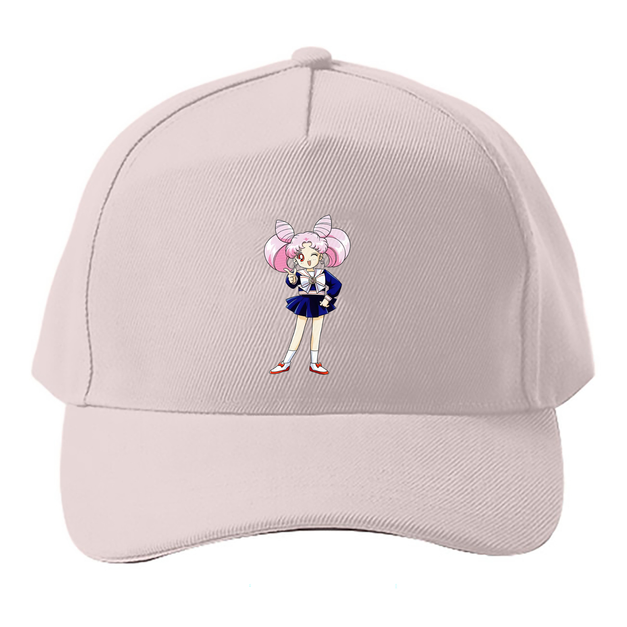 （画像用） 美少女戦士セーラームーン ちびうさ Sailor Moon Chibiusa Tsukino Usagi Small Lady Serenity ベースボールキャップ 綿100％ 男女兼用 帽子 スポーツ